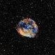 An image of a magnetar in x-rays, taken by Chandra.